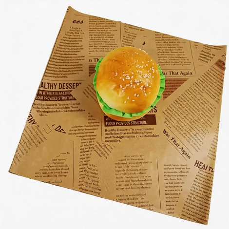 Food packaging baking paper