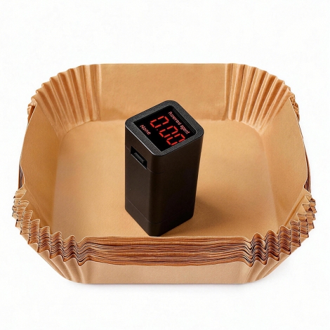 Square air fryer paper