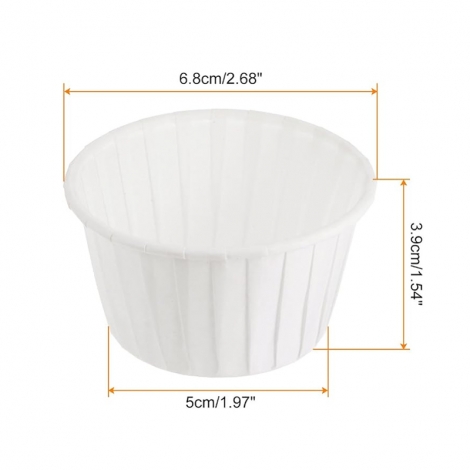 Round cake cup paper holder