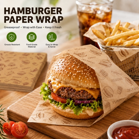 Circular baking paper